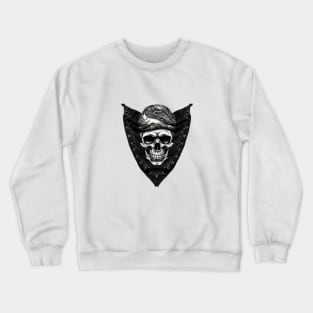 Bandanna Skull Crewneck Sweatshirt